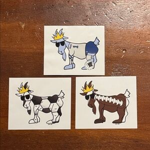 GOAT September 2022 Online Order Stickers